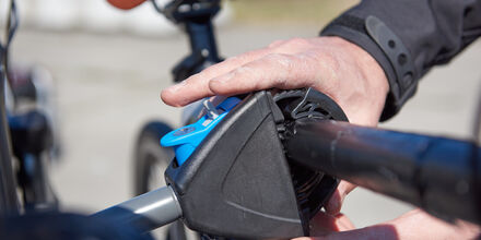 Veloträger: Handhabung