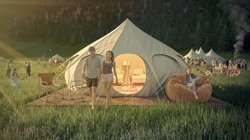 Fast 1 Million Übernachtungen auf den TCS Campingplätzen!