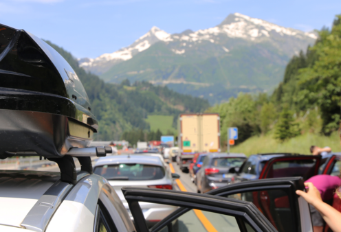 Gotthard-Stau im Juli und im August auf dem Niveau des Vorjahres
