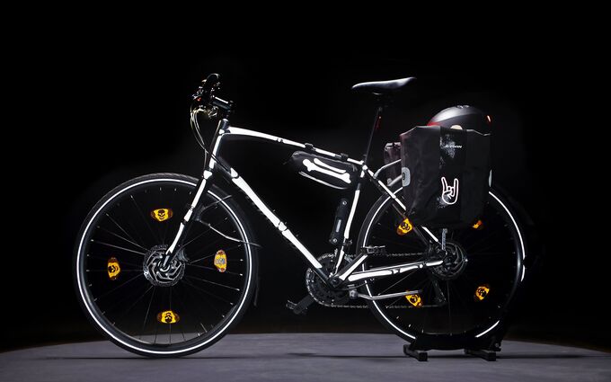 diy visibilita bici Made visible
